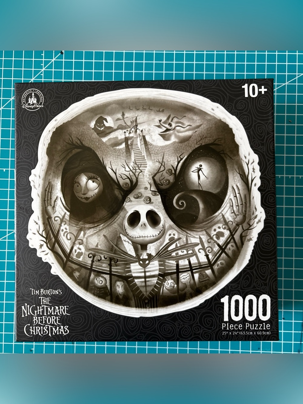 Disney Parks Nightmare Before Christmas 1000 Piece Puzzle Jack Sally New Sealed